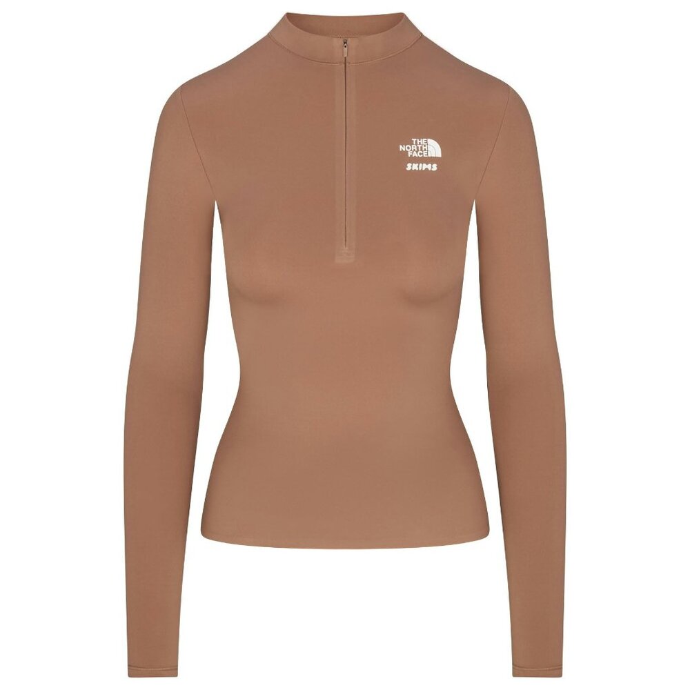 Skims X Northface Refina Long Sleeve Top Sienna